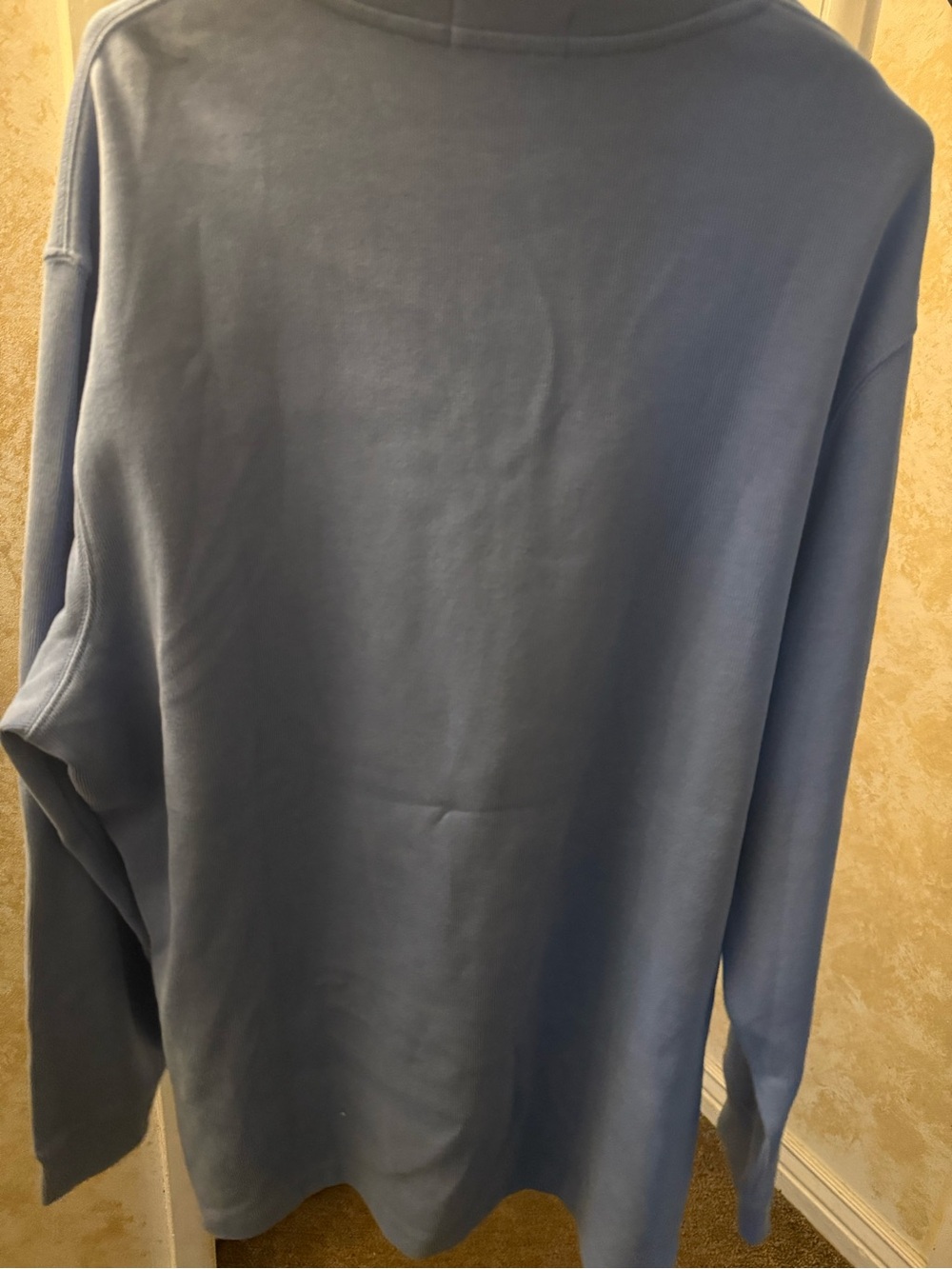 Polo by Ralph Lauren Men’s light Blue & yellow Quarter-Zip Sweater - Picture 5 of 7